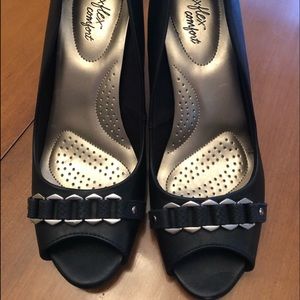 Dexflex Comfort Peep Toe Heels